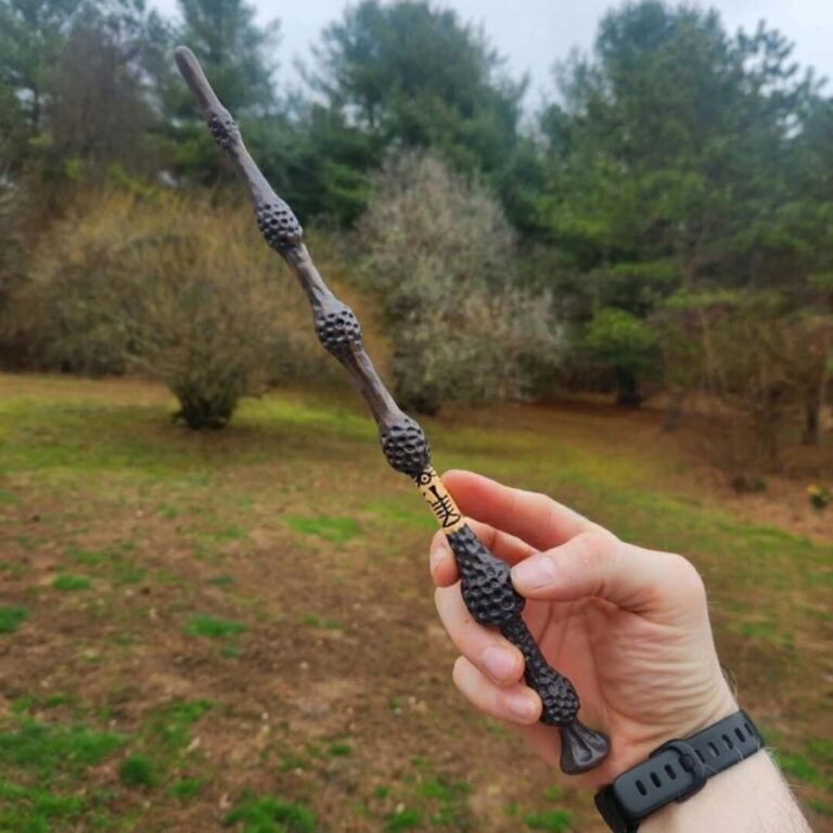 Paper Throw Dumbledore Wand