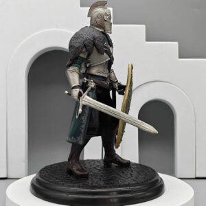 Medieval Silver Knight Warrior